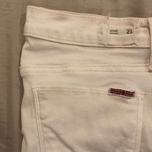 Hudson Spark super skinny white jeans - 27